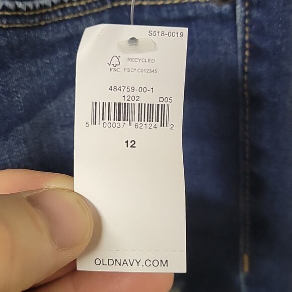 Old Navy Rockstoar Super Skinny Jeggings Jeans Mid Rise Womens 12 NWT - Picture 5 of 14